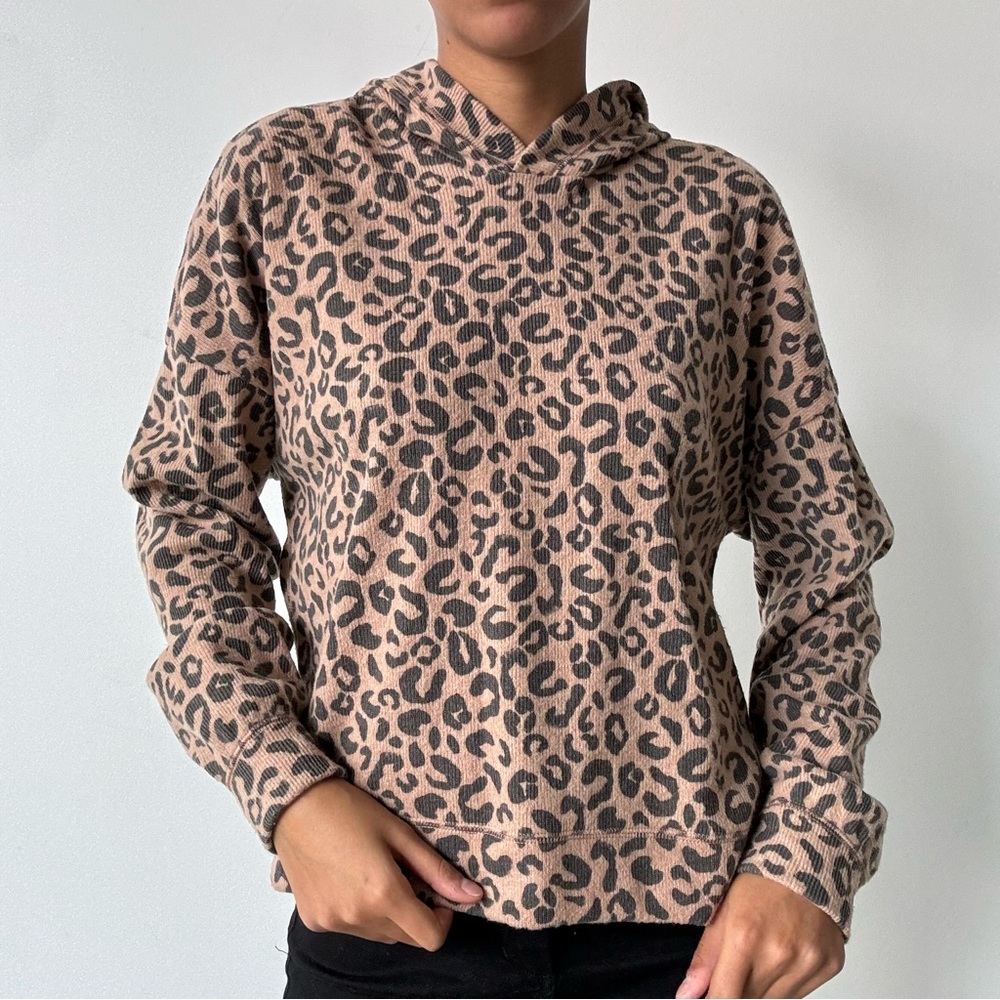 Small Abercrombie & Fitch Leopard Hoodie